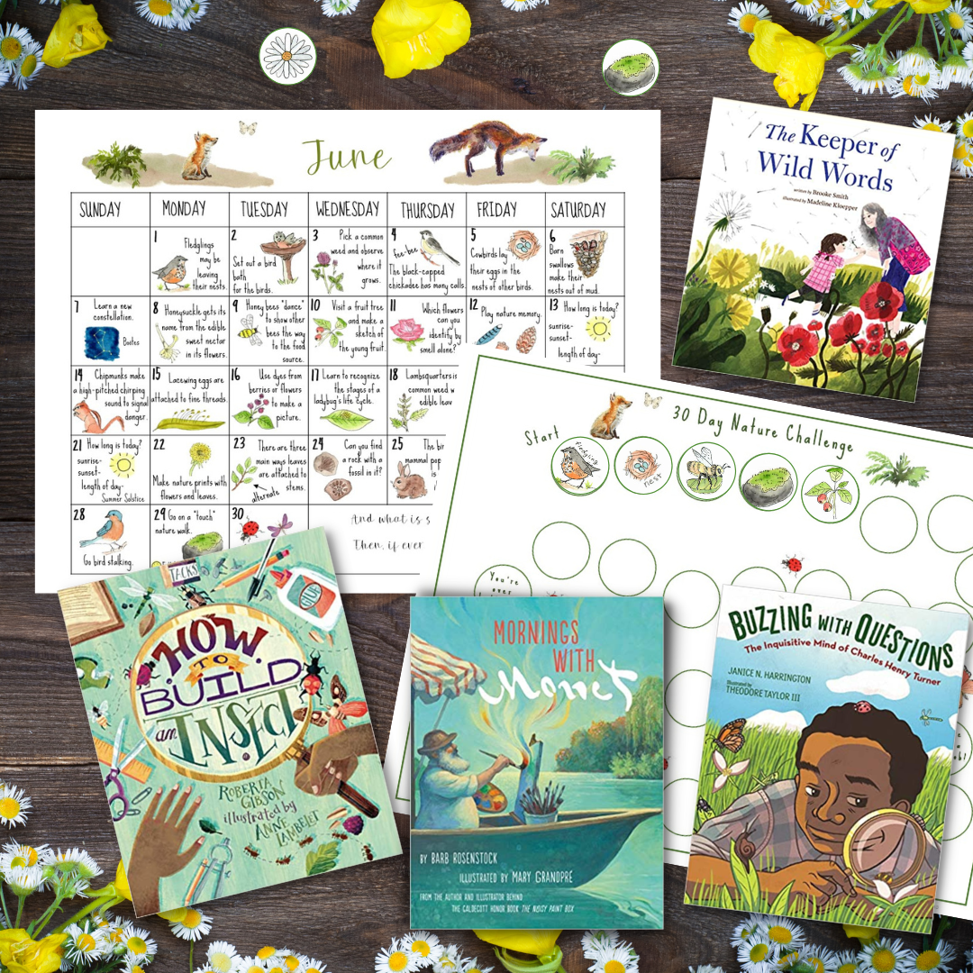 June 2026 Nature Calendar, Tracker, and books