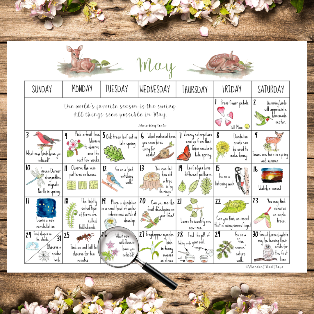 May Nature Calendar
