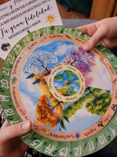 Spanish Seasonal Calendar Wheel